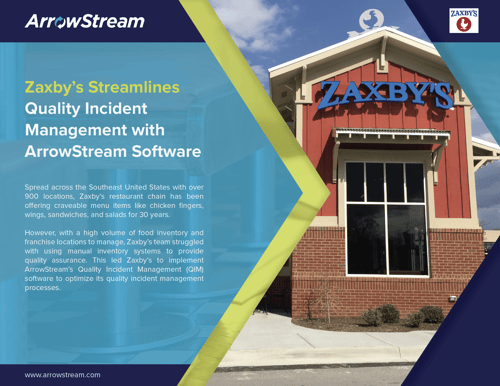 Zaxby's Streamlines their Food Quality Program